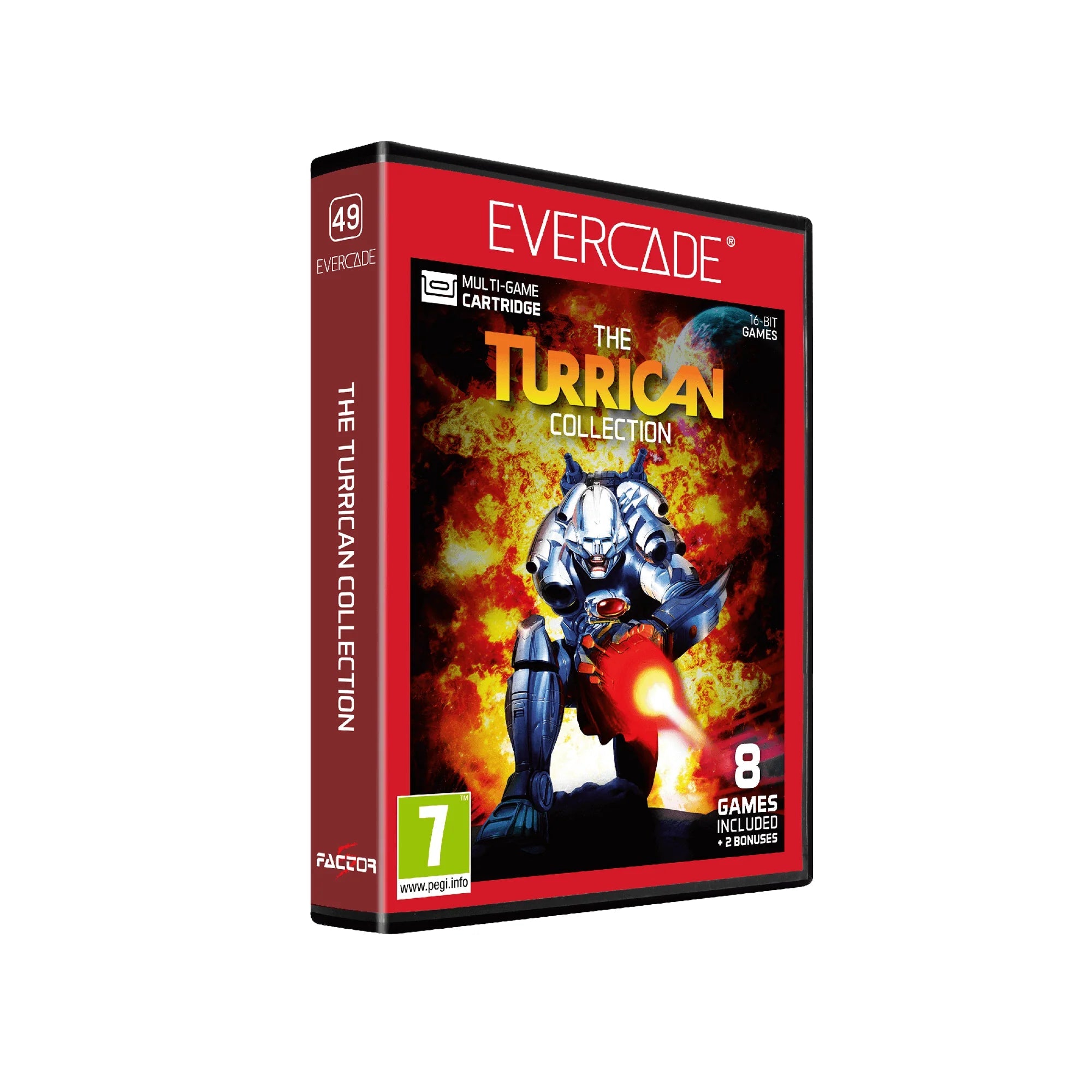 Blaze Evercade - The Turrican Collection - Cartouche n°49 - Jeux Rétro - Evercade - Shop Just for Games