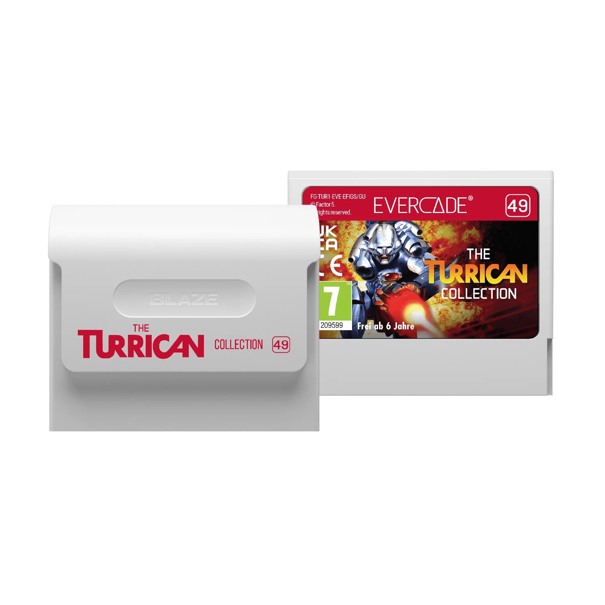 Blaze Evercade - The Turrican Collection - Cartouche n°49 - Jeux Rétro - Evercade - Shop Just for Games