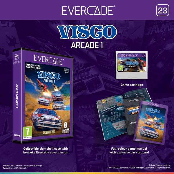 Blaze Evercade - VISCO Arcade Collection 1 - Cartouche n°23 - Jeux Rétro - Evercade - Shop Just for Games