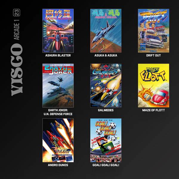 Blaze Evercade - VISCO Arcade Collection 1 - Cartouche n°23 - Jeux Rétro - Evercade - Shop Just for Games