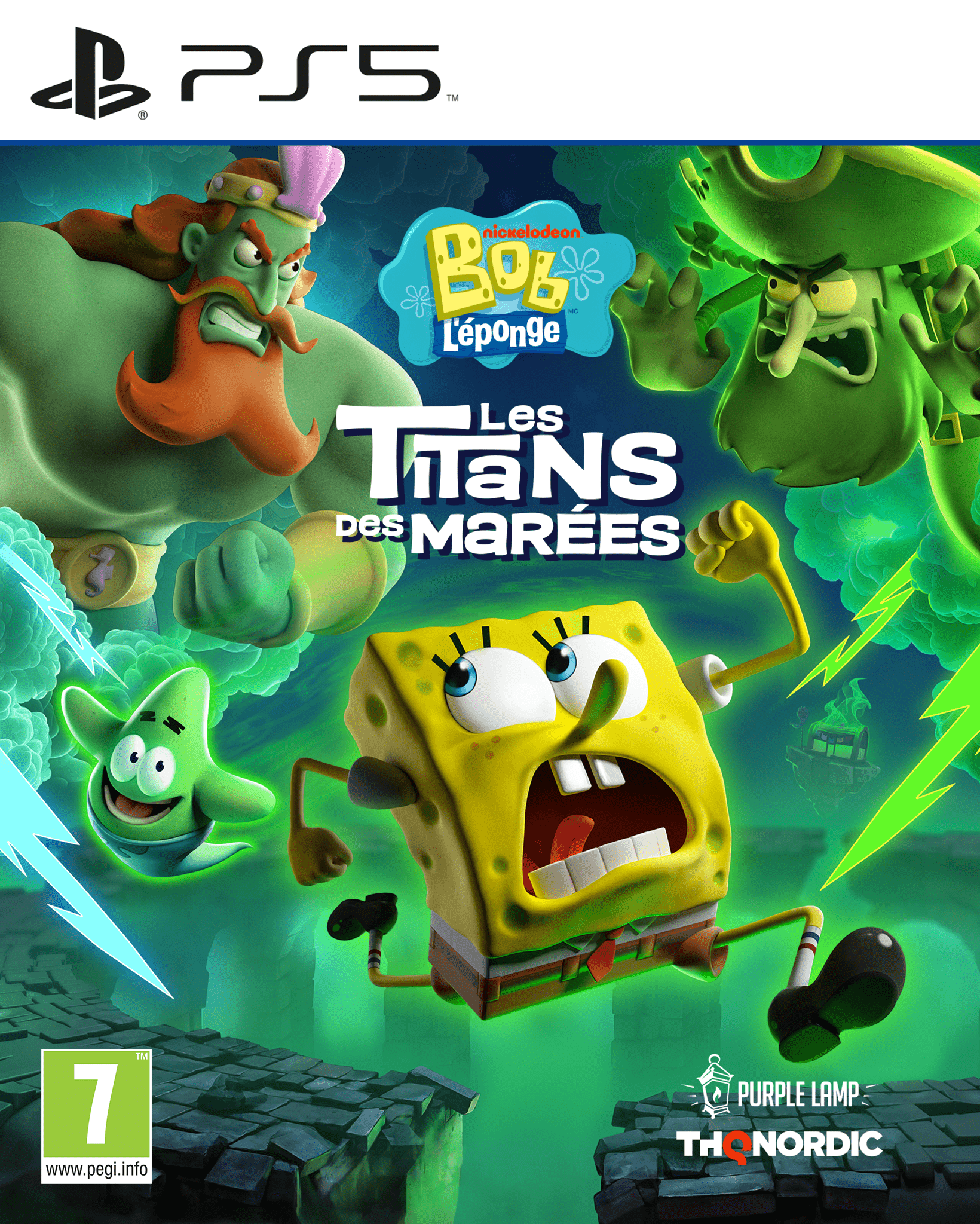 Bob l'Eponge Les Titans des Marées PS5 - Jeux Vidéo Physique - THQ NORDIC GAMES - Shop Just for Games