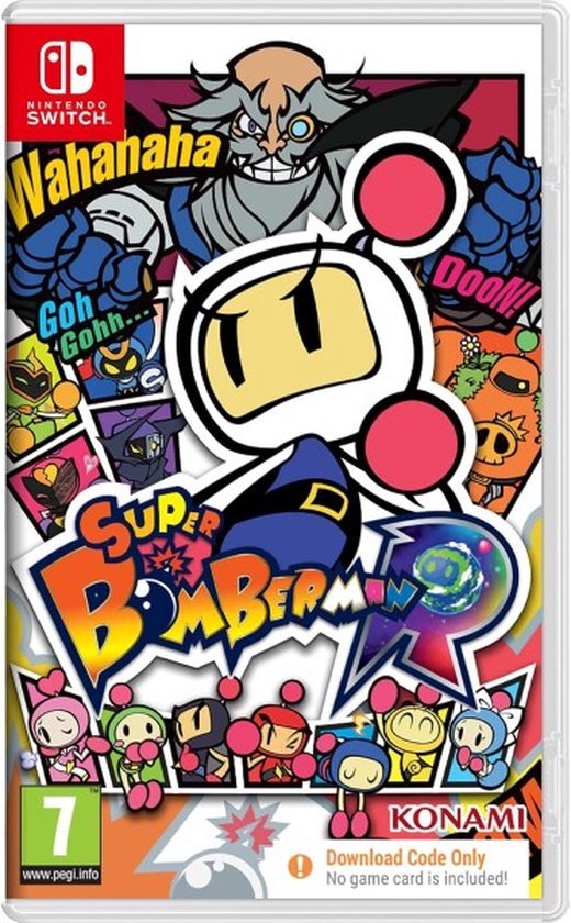 Super Bomberman R SWITCH (Code de téléchargement) - Jeux Vidéo Code de Téléchargement - Konami - Shop Just for Games