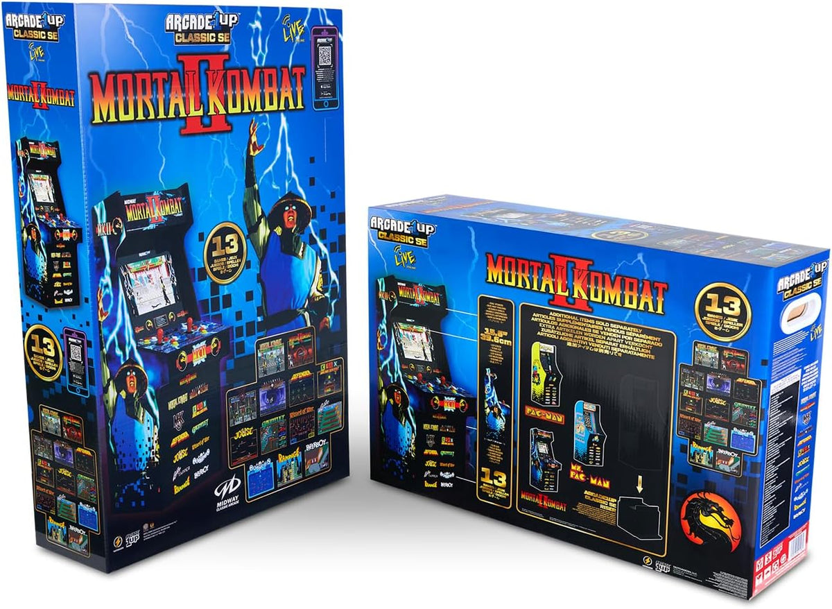 Borne Arcade1Up Mortal Kombat II Classic SE (Slim Edition) - Borne arcade - Arcade1Up - Shop Just for Games