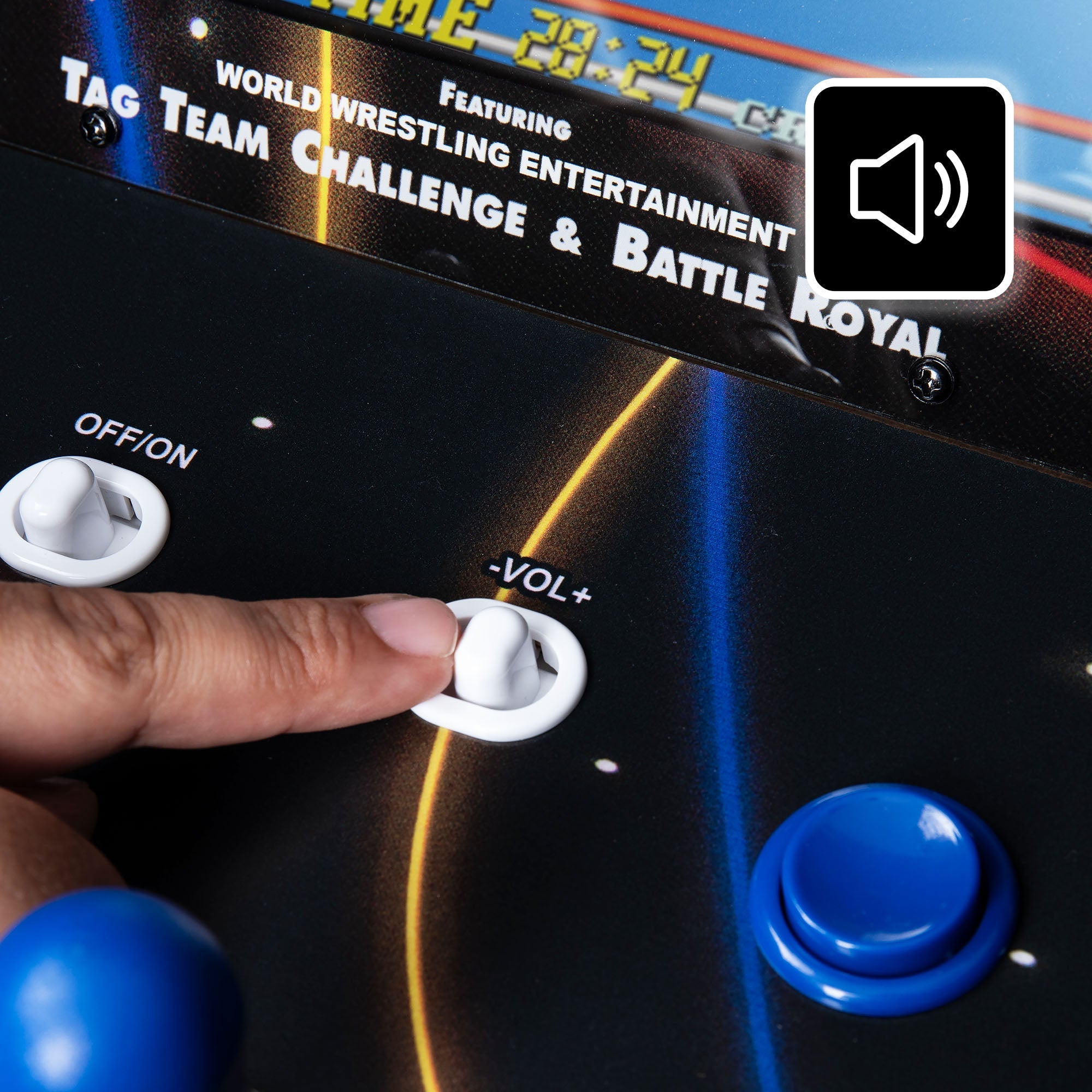 Borne WWE Wrestlefest Ultra Arcade Machine - Borne arcade - Basic Fun - Shop Just for Games
