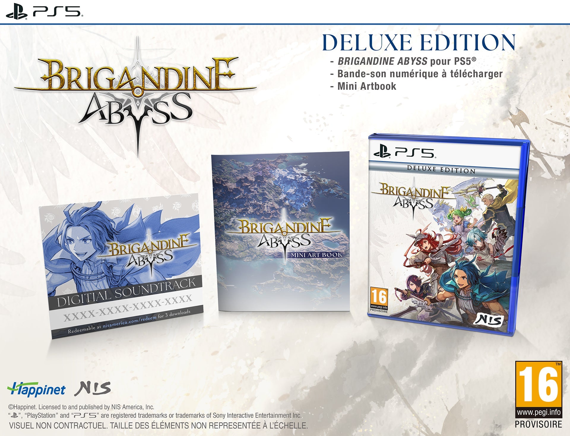 Brigandine Abyss Deluxe Edition PS5 - Jeux Vidéo Physique - NIS America - Shop Just for Games