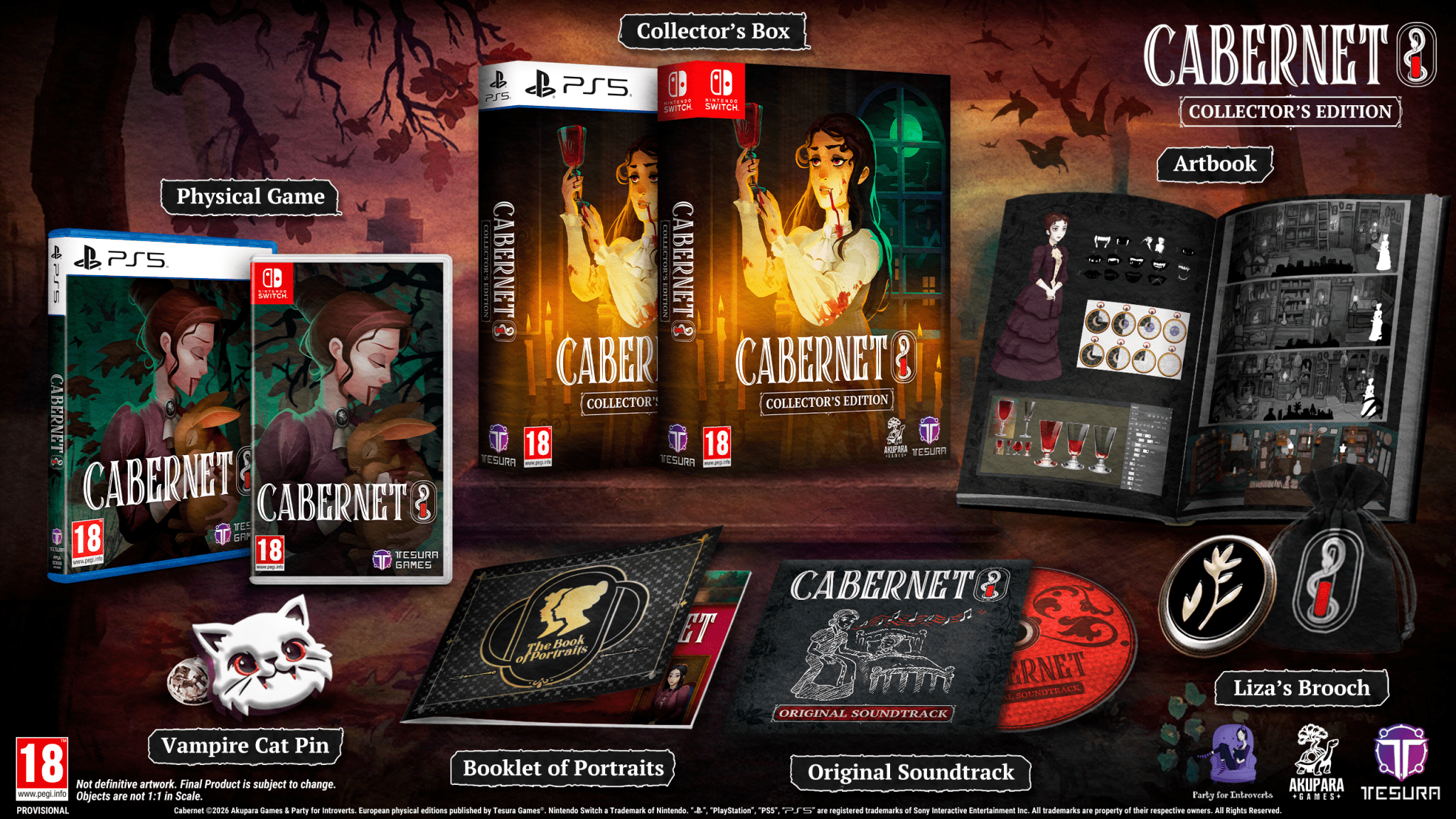 Cabernet Collector's Edition PS5 - Jeux Vidéo Physique - TESURA - Shop Just for Games