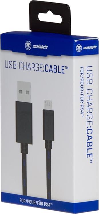 Câble de charge USB (3m) PS4 - Snakebyte - Câbles et Chargeurs - Snakebyte - Shop Just for Games