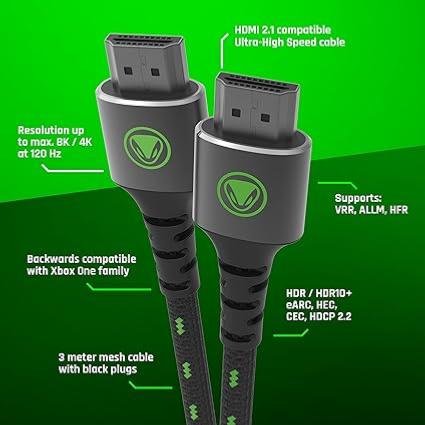 Câble HDMI 4K / 8K pour XBOX - Snakebyte - Câbles et Chargeurs - Snakebyte - Shop Just for Games