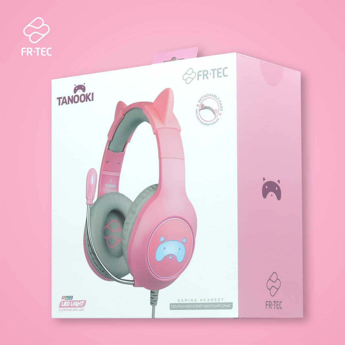 Casque Gaming Tanooki oreilles de chat - Casque - FR - TEC - Shop Just for Games