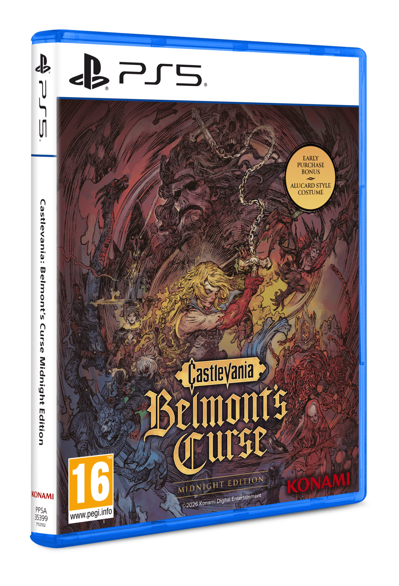 Castlevania Belmont’s Curse Midnight Edition PS5 - Jeux Vidéo Physique - Konami - Shop Just for Games