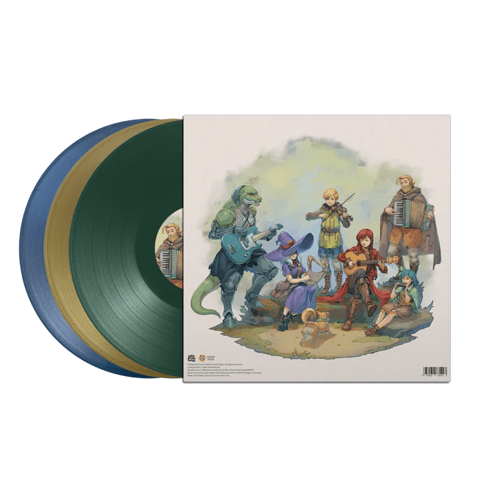 Chained Echoes Original Game Soundtrack - 3LP - Vinyles - Black Screen Records - Shop Just for Games