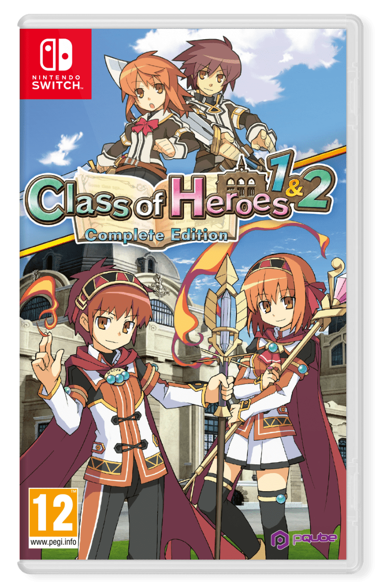 Class of Heroes 1 & 2 Complete Edition Nintendo SWITCH - Jeux Vidéo Physique - PQUBE - Shop Just for Games