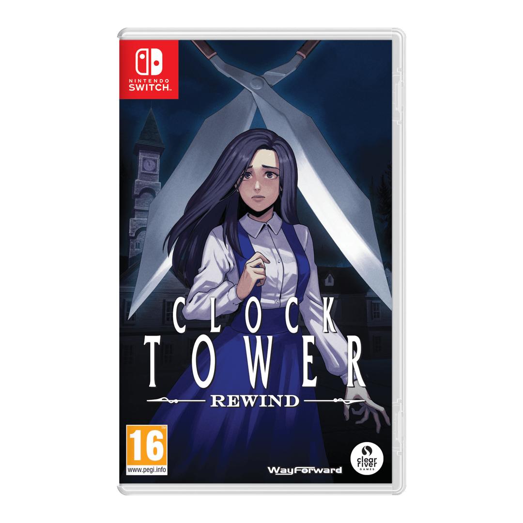 Clock Tower Rewind SWITCH - Jeux Vidéo Physique - Clear River Games - Shop Just for Games
