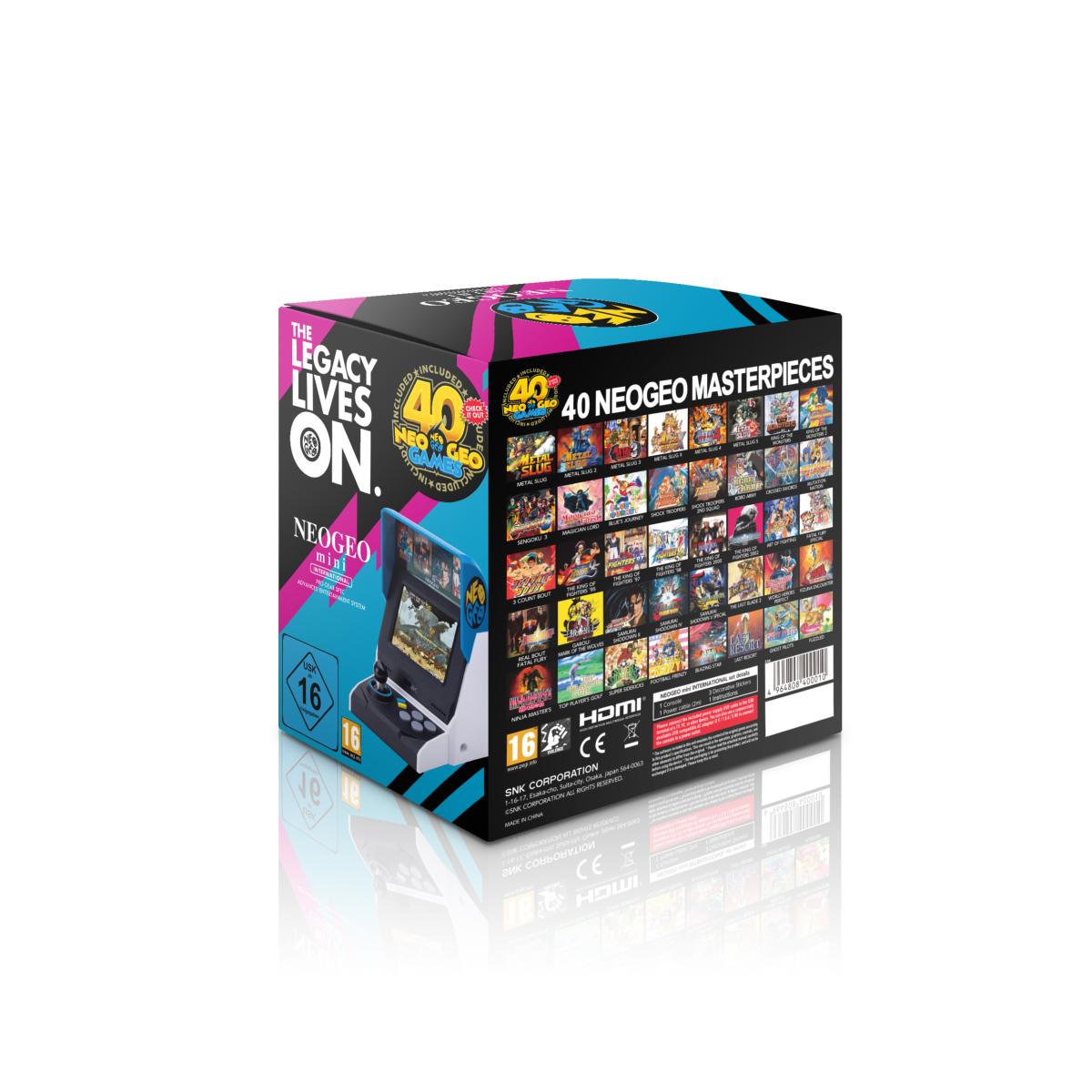 Console SNK Neo Geo Mini International - Console portable - SNK - Shop Just for Games