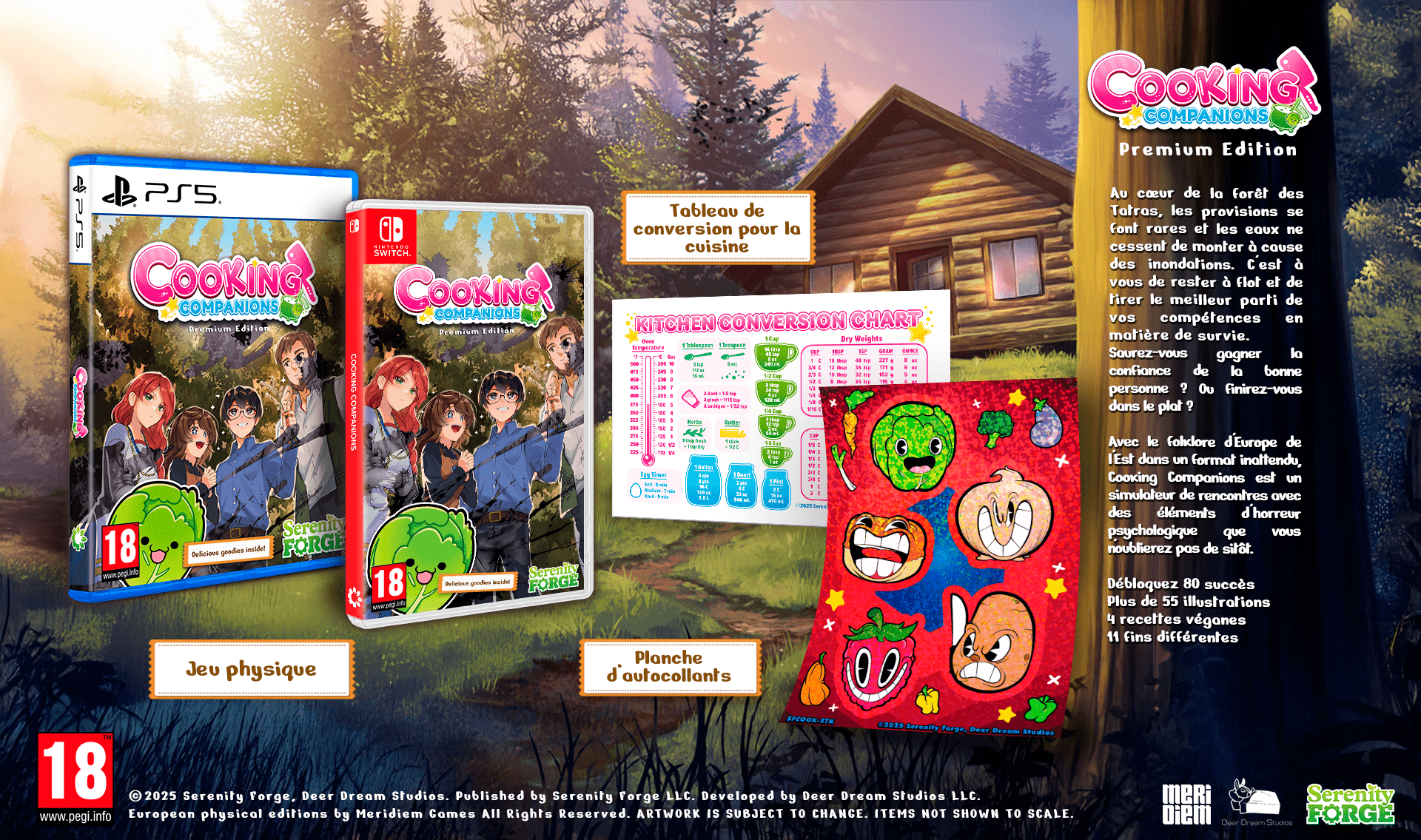 Cooking Companions Premium Edition Nintendo Switch - Jeux Vidéo Physique - Meridiem - Shop Just for Games