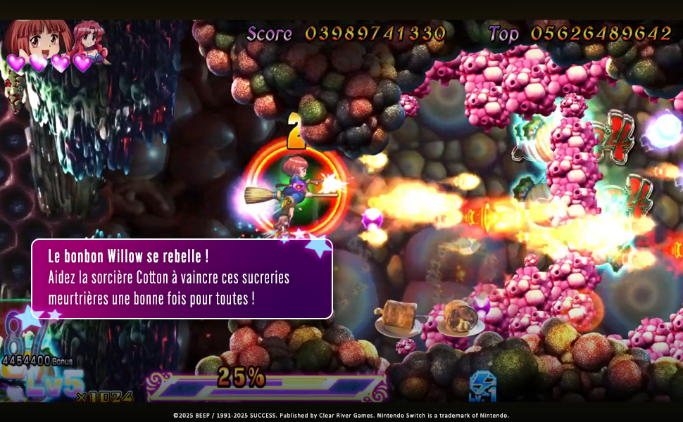 Cotton Reboot! High Tension! PS5 - Jeux Vidéo Physique - Clear River Games - Shop Just for Games