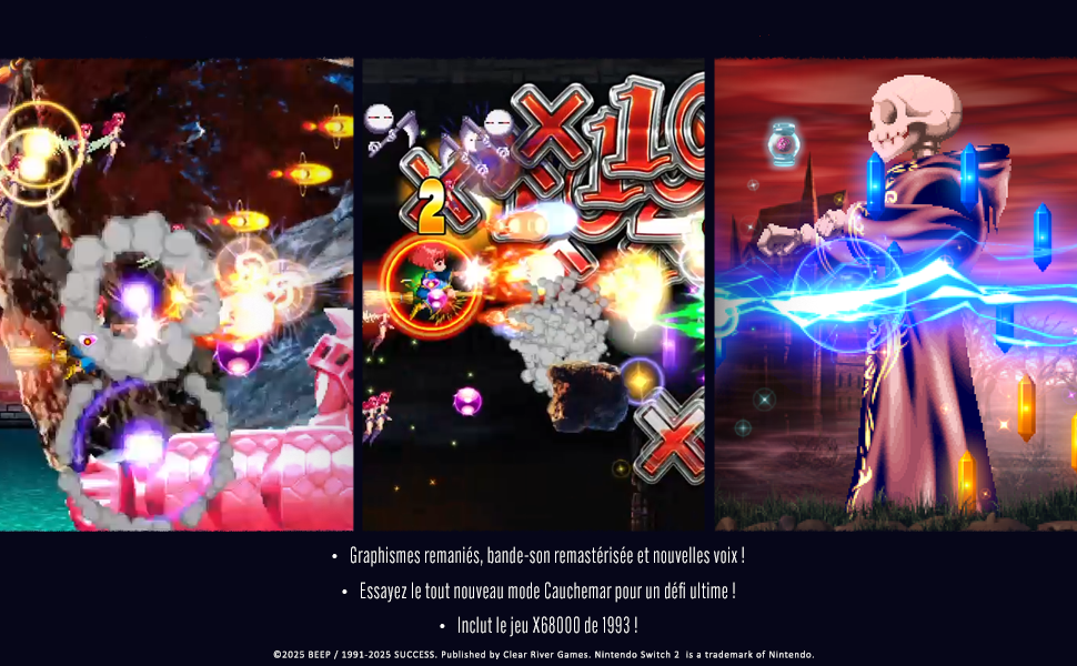 Cotton Reboot! SWITCH 2 - Jeux Vidéo Physique - Clear River Games - Shop Just for Games