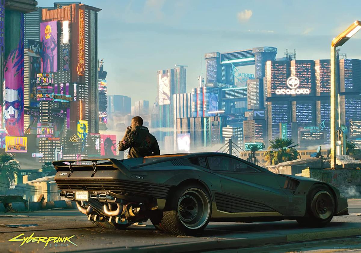 Cyberpunk 2077: Mercenary on the Rise Puzzle 1000 pièces - Puzzles - CD PROJEKT - Shop Just for Games