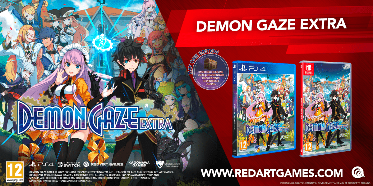 Demon Gaze Extra Nintendo SWITCH - Jeux Vidéo Physique - Red Art Games - Shop Just for Games