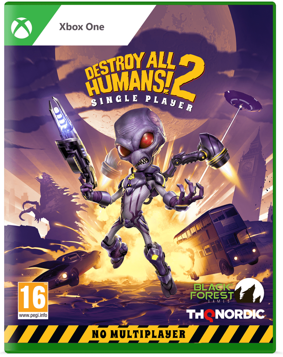 Destroy All Humans 2 Single Player Xbox One - Jeux Vidéo Physique - THQ NORDIC GAMES - Shop Just for Games
