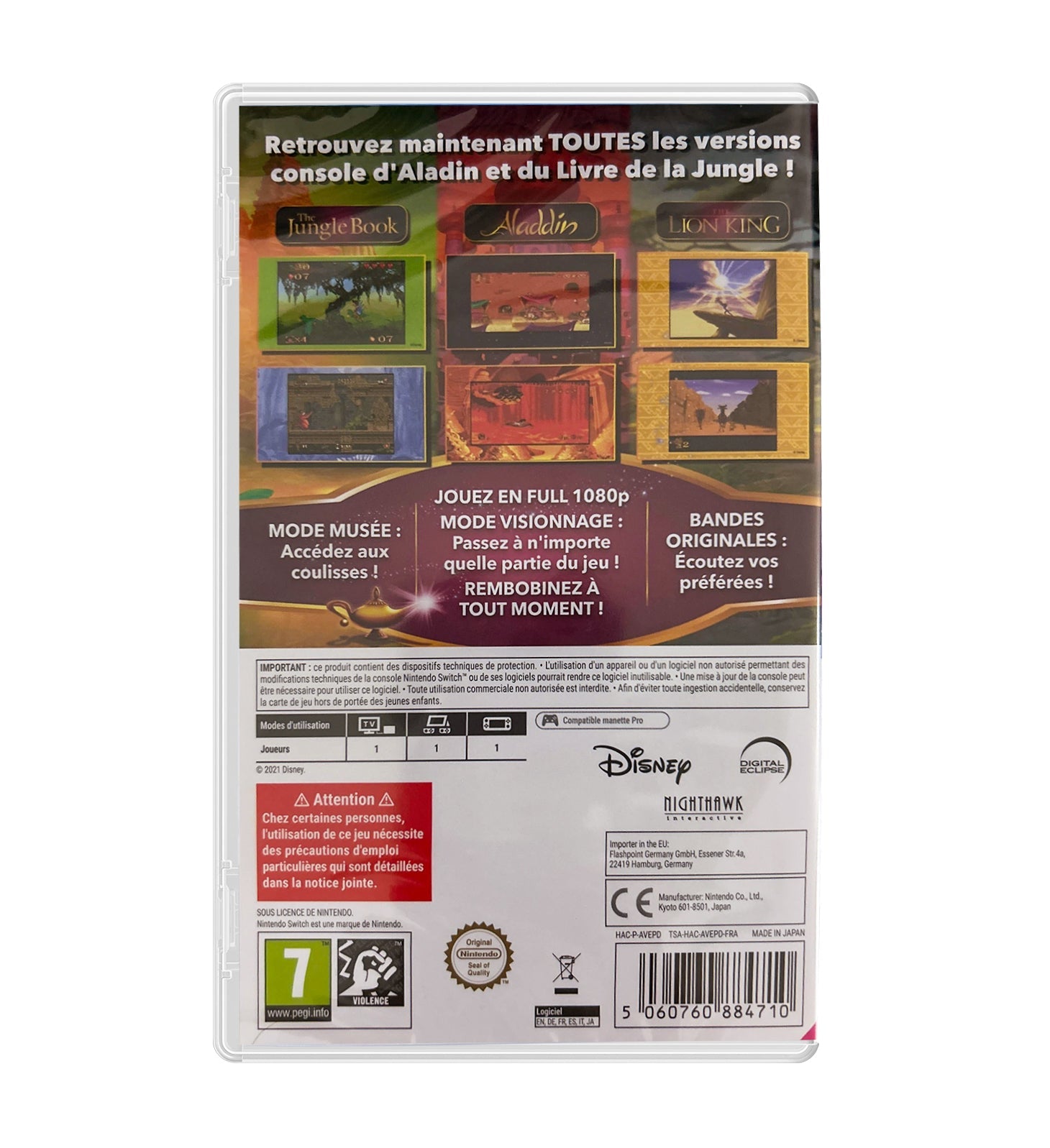 Disney Classic Games: Definitive Edition Nintendo SWITCH - Jeux Vidéo Physique - Disney Interactive - Shop Just for Games