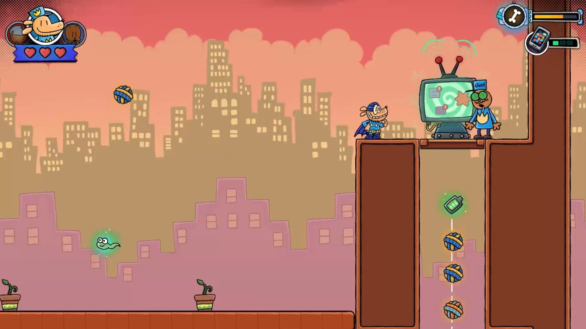Dog Man Bark in Action Nintendo Switch - Jeux Vidéo Physique - UIE - Shop Just for Games