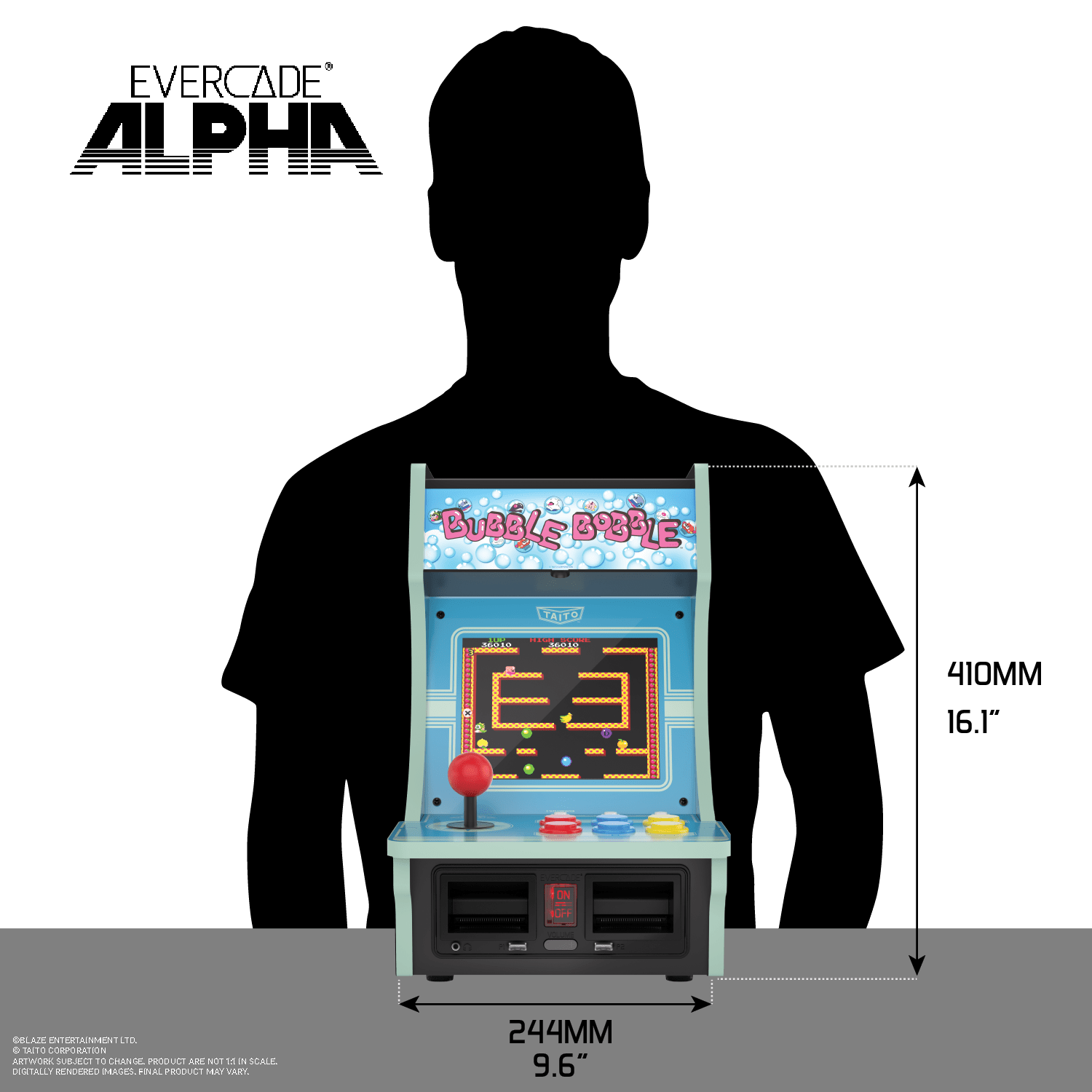 Evercade Alpha Taito Bartop Arcade - Borne arcade - Evercade - Shop Just for Games