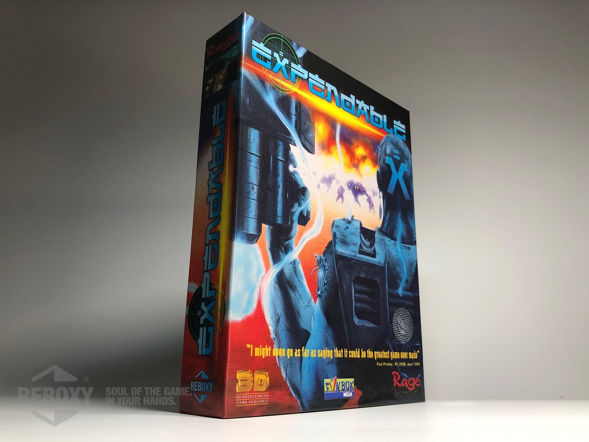 Expendable PC Edition Reboxy Classic (CD - Rom +Steam + GOG) - Jeux Vidéo Physique - Funbox - Shop Just for Games