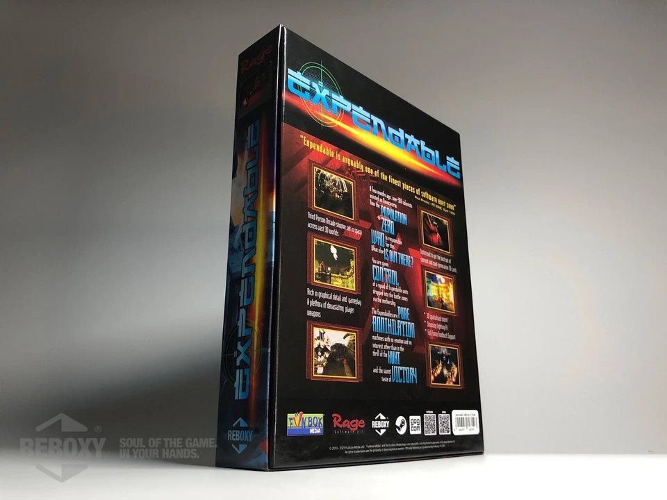 Expendable PC Edition Reboxy Classic (CD - Rom +Steam + GOG) - Jeux Vidéo Physique - Funbox - Shop Just for Games