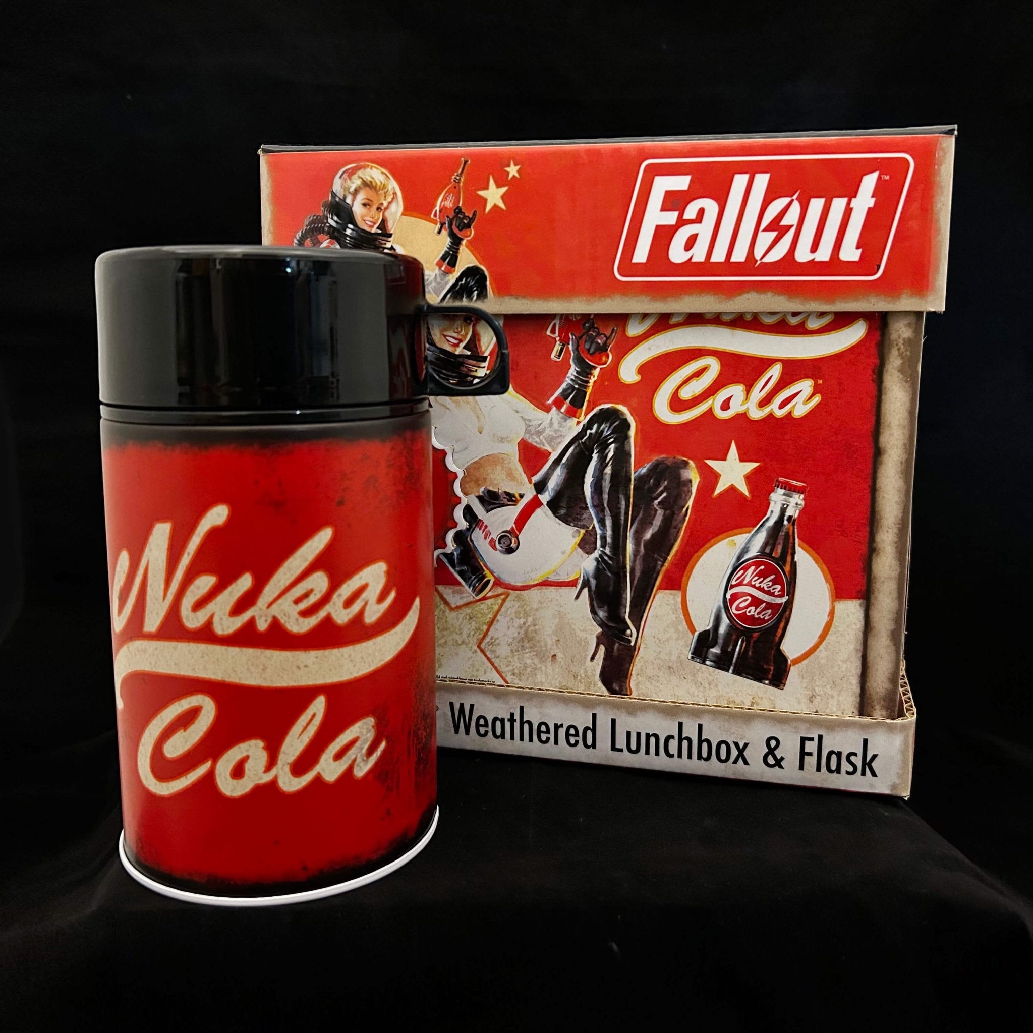 Fallout Nuka Cola Weathered Lunchbox & Flask - Lunch Boxe - UIE - Shop Just for Games