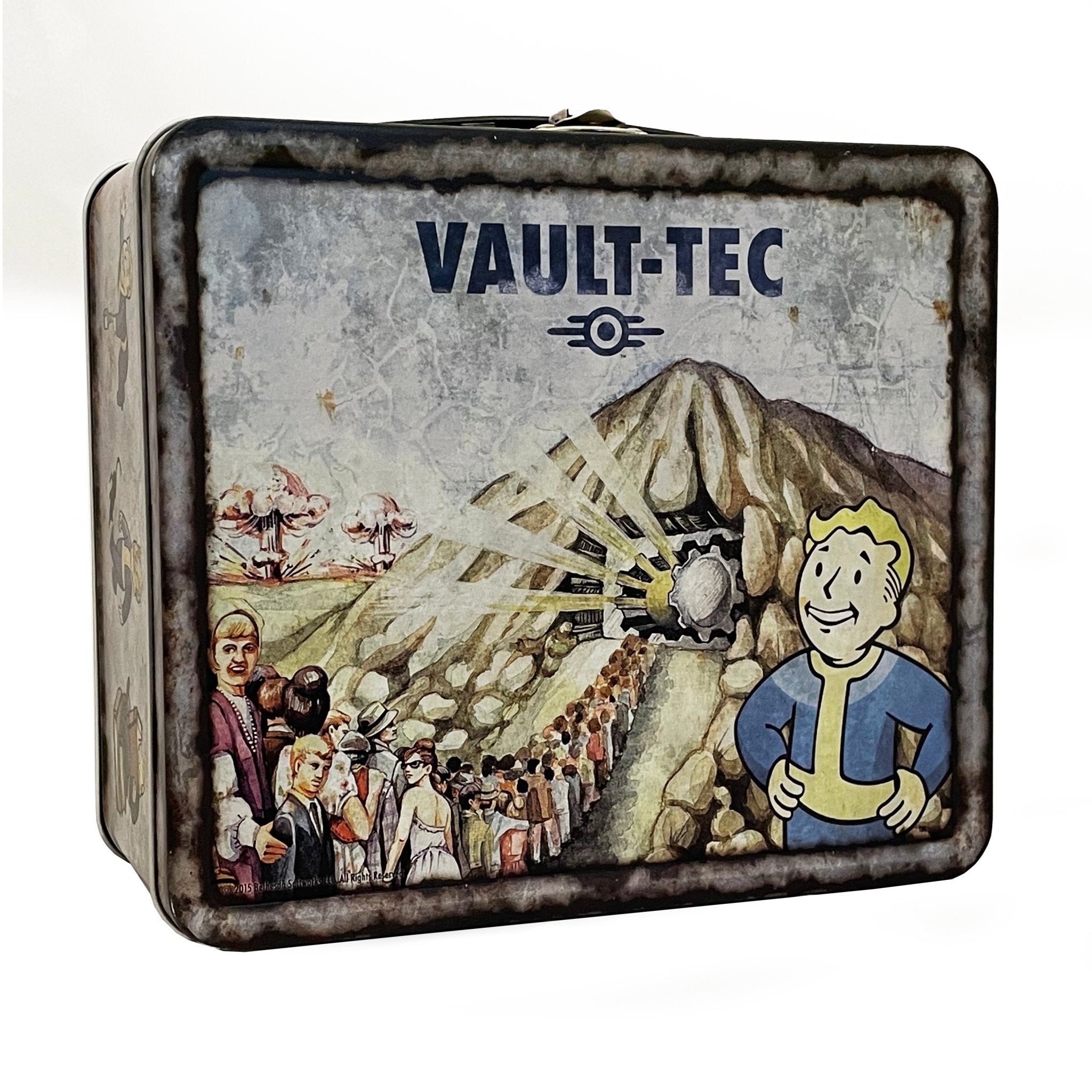 Fallout Weathered Vault - Tec Lunchbox & Flask - Lunch Boxe - UIE - Shop Just for Games