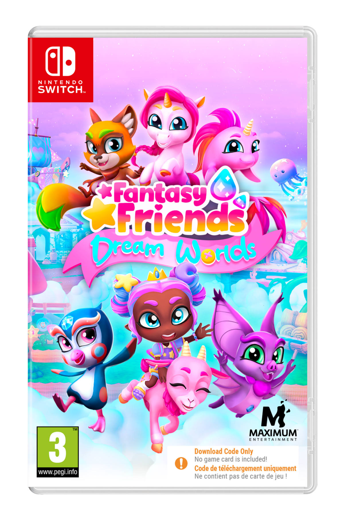 Fantasy Friends Dream Worlds Nintendo Switch (Code de téléchargement) - Jeux Vidéo Code de Téléchargement - Maximum Entertainment - Shop Just for Games