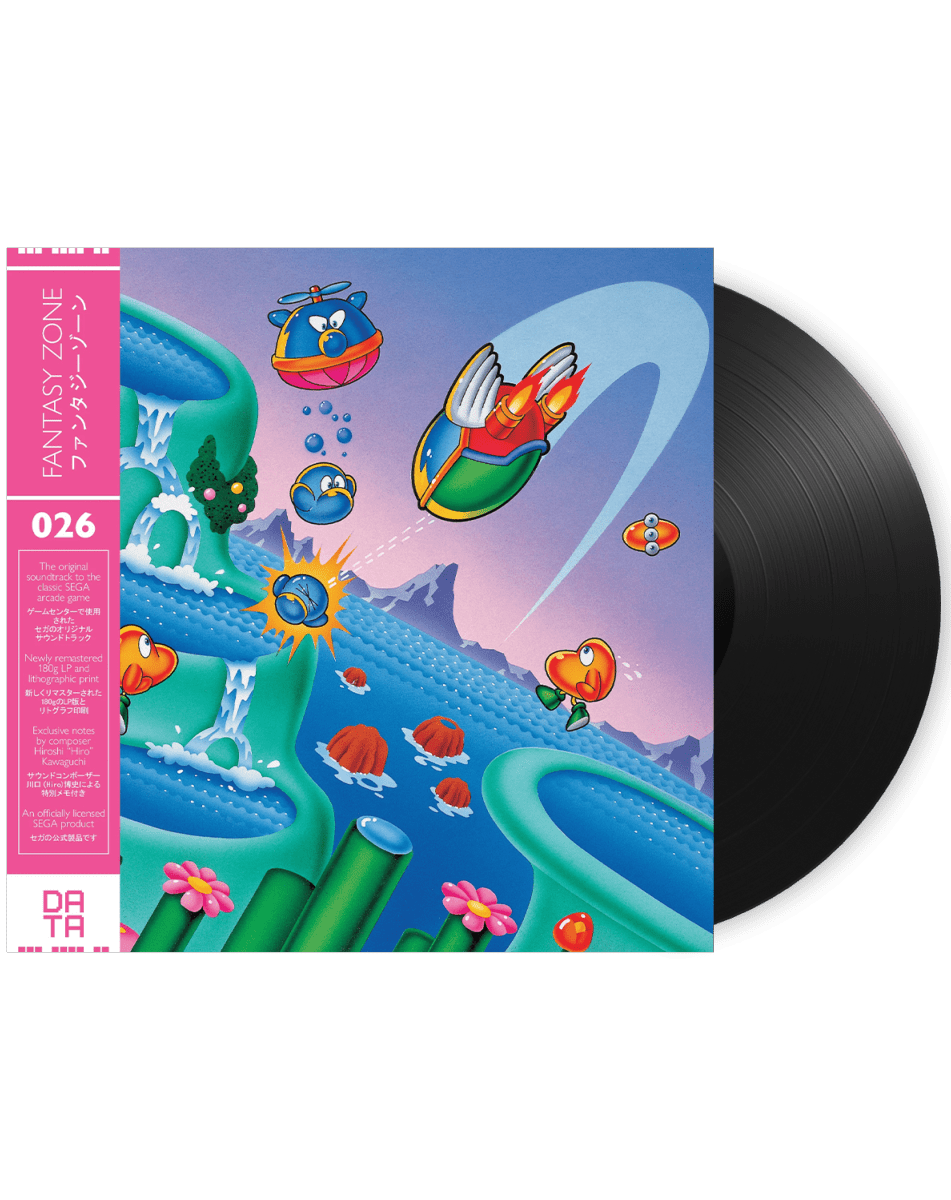 Fantasy Zone Vinyle - 1LP Noir - Vinyles - DATA - DISCS - Shop Just for Games