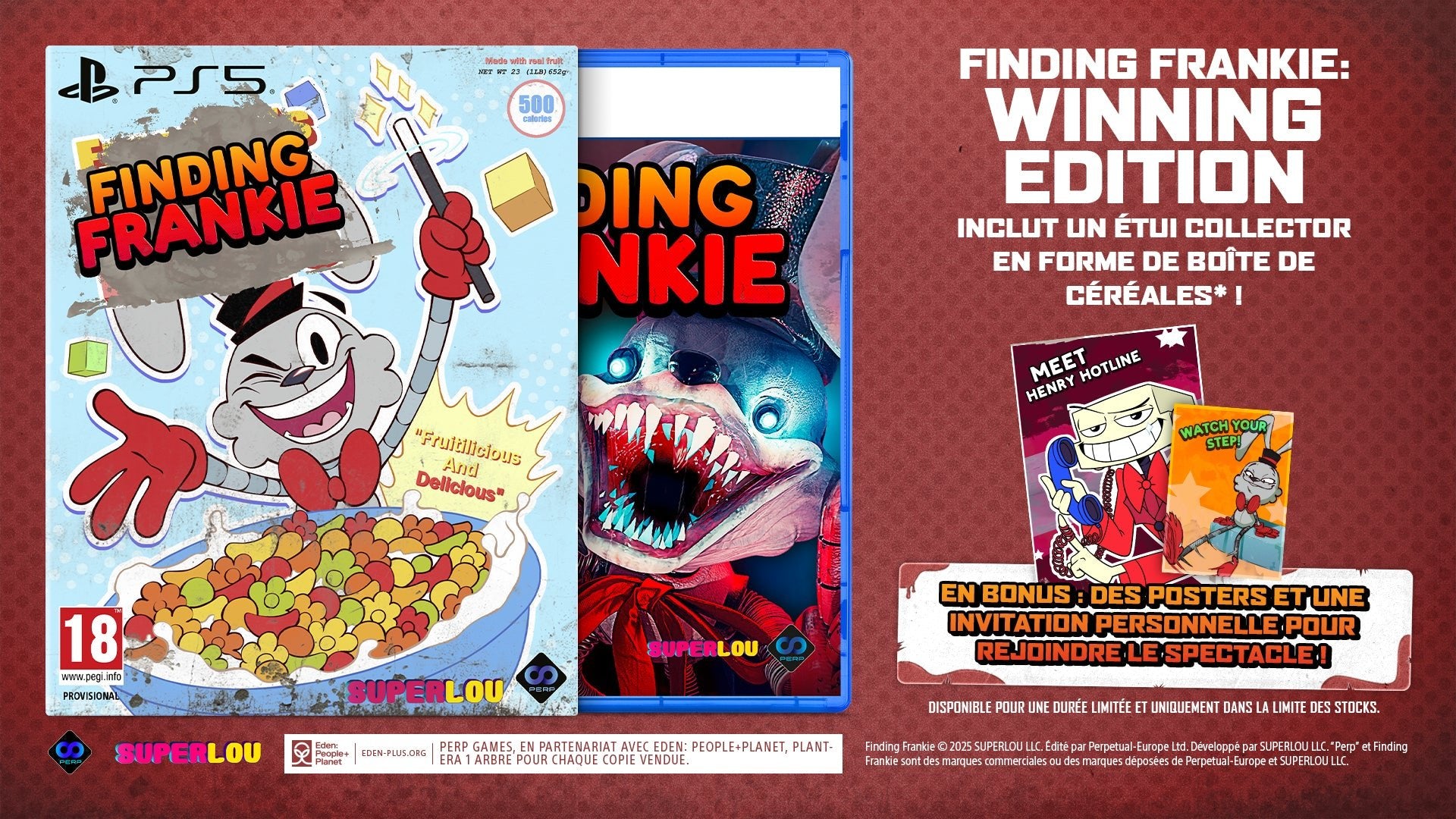 Finding Frankie Winning Edition PS5 - Jeux Vidéo Physique - PERP GAMES - Shop Just for Games