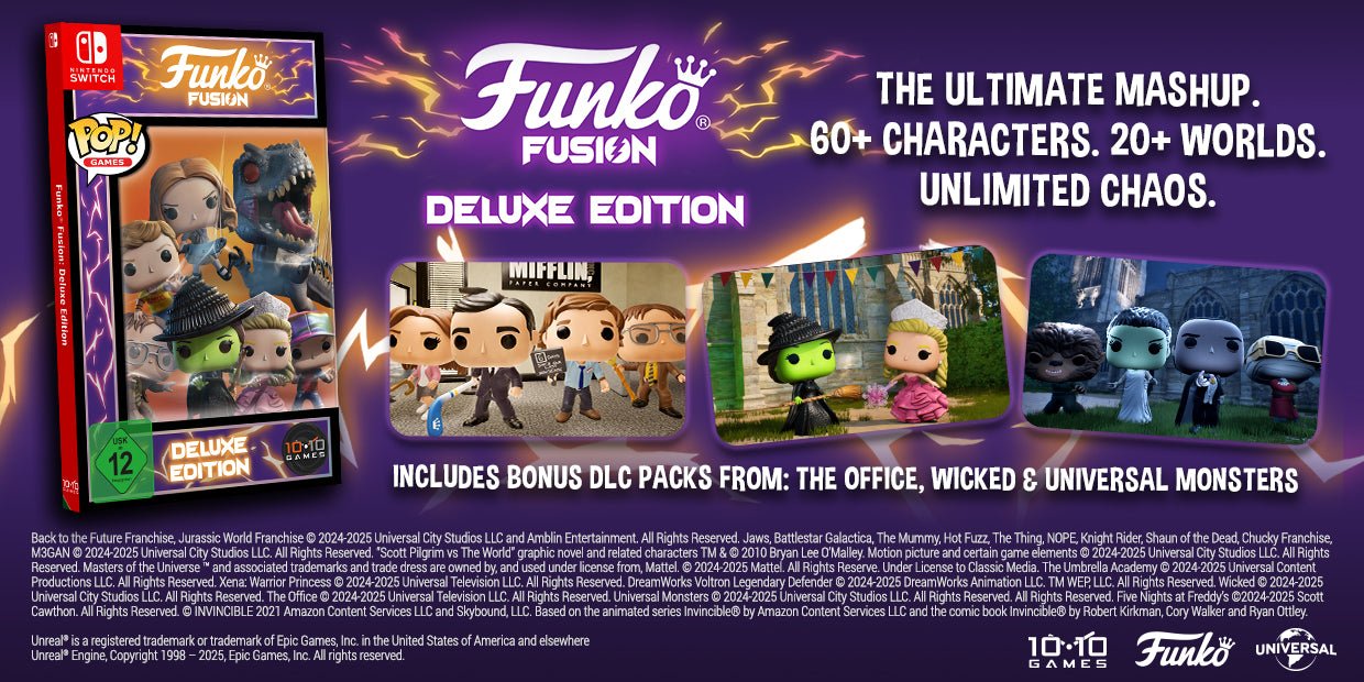 Funko Fusion Deluxe Edition Nintendo SWITCH - Jeux Vidéo Physique - UIE - Shop Just for Games