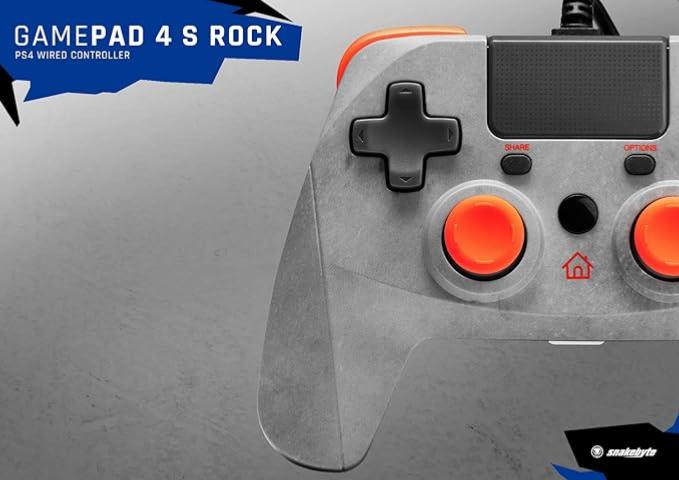 GamePad filaire Rock pour PS4 - Snakebyte - Manettes - Snakebyte - Shop Just for Games