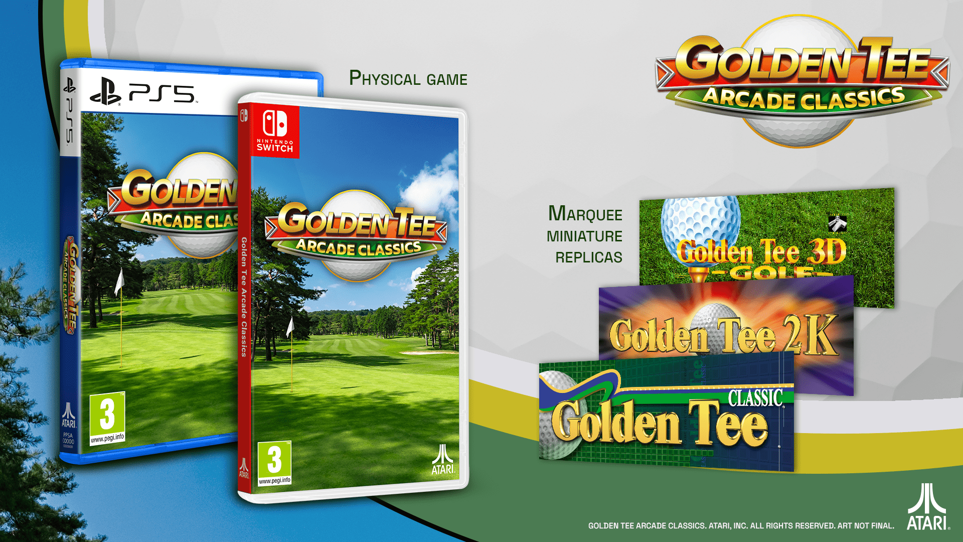 Golden Tee Arcade Classics PS5 - Jeux Vidéo Physique - UIE - Shop Just for Games