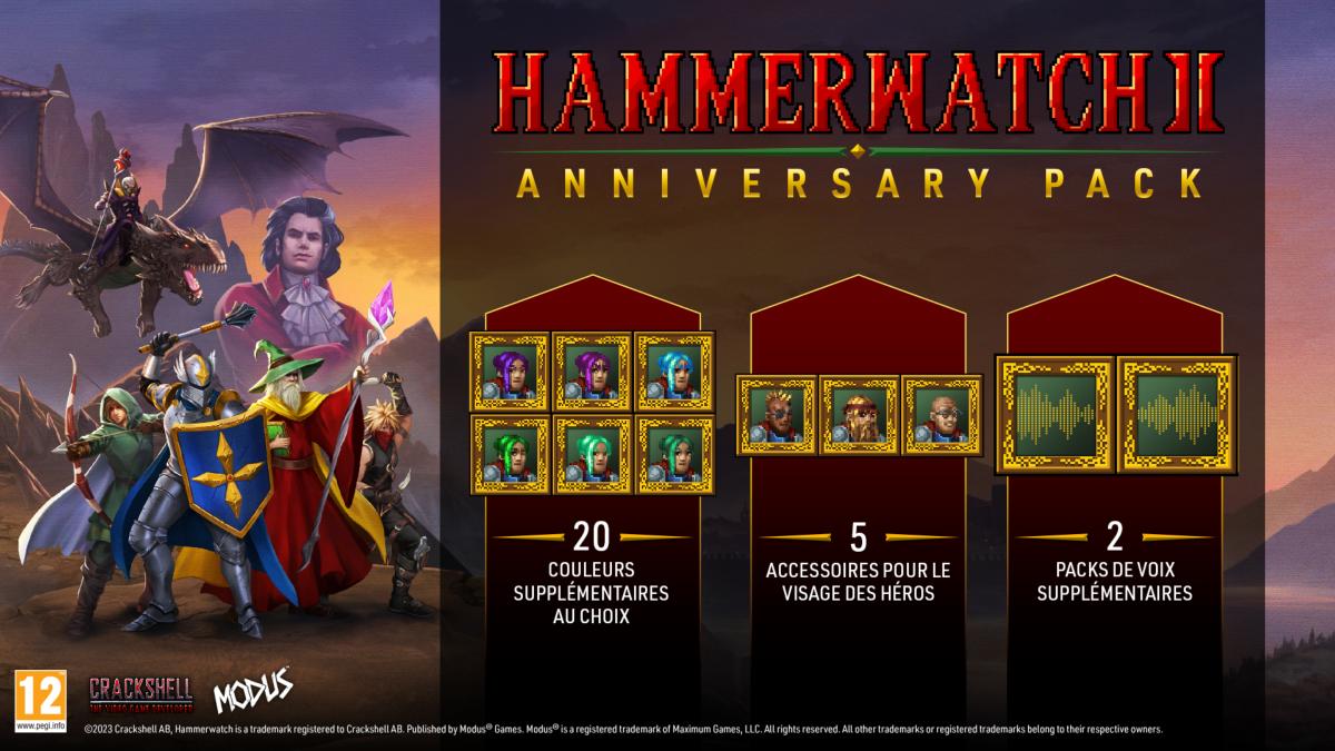 Hammerwatch II The Chronicles Edition Nintendo SWITCH - Jeux Vidéo Physique - MODUS - Shop Just for Games