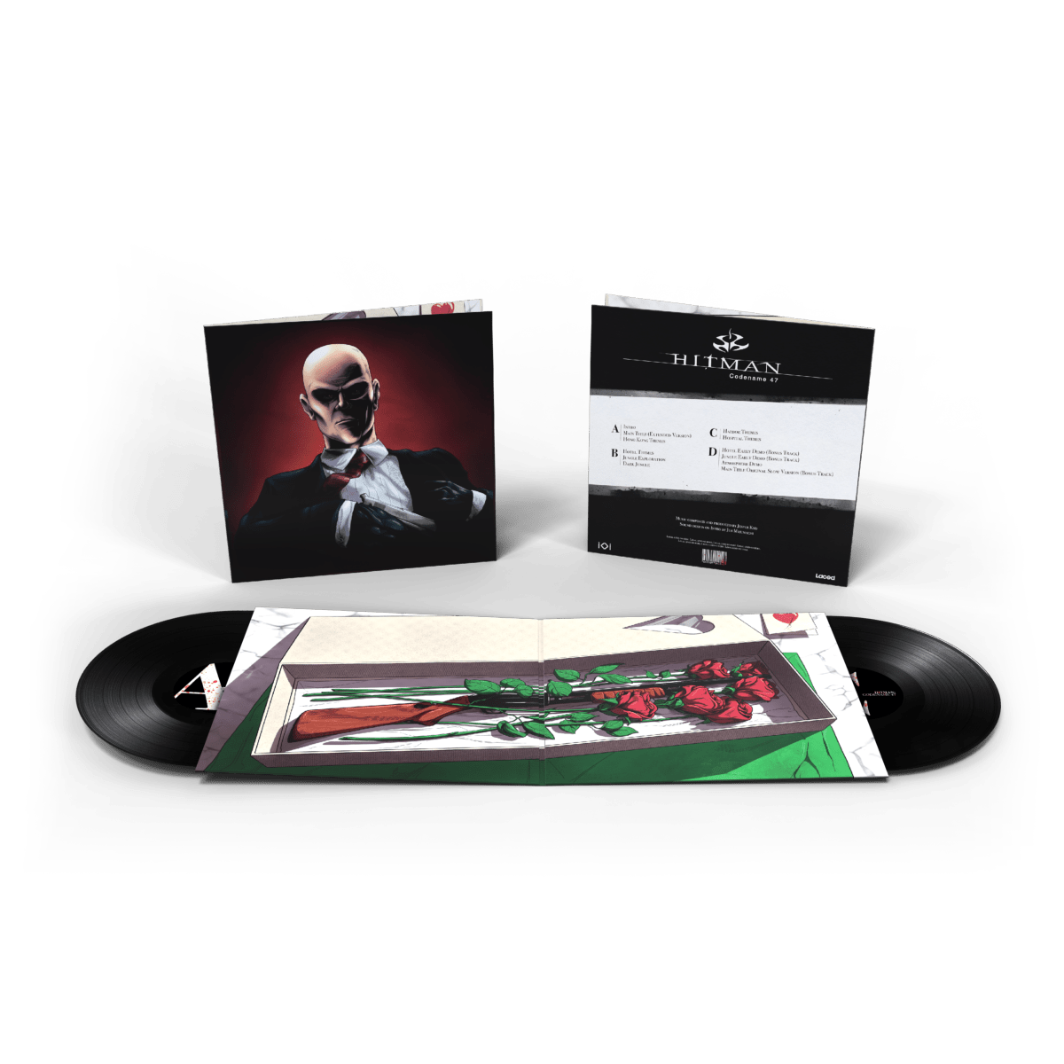 Hitman: Codename 47 (Original Soundtrack) Vinyle - 2LP - Vinyles - Laced Records - Shop Just for Games