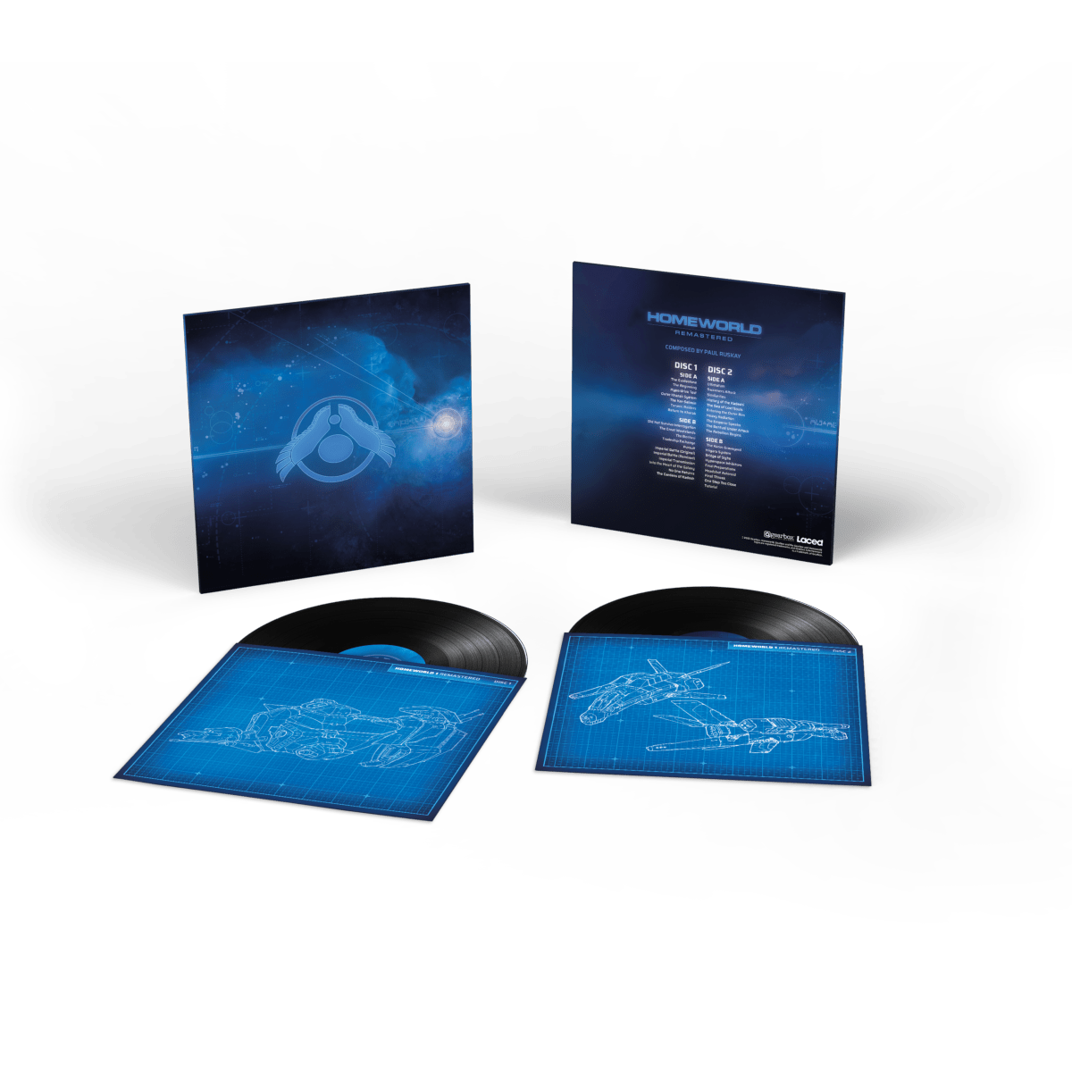 Homeworld Remastered (Original Soundtrack) Vinyle - 2LP - Vinyles - Laced Records - Shop Just for Games