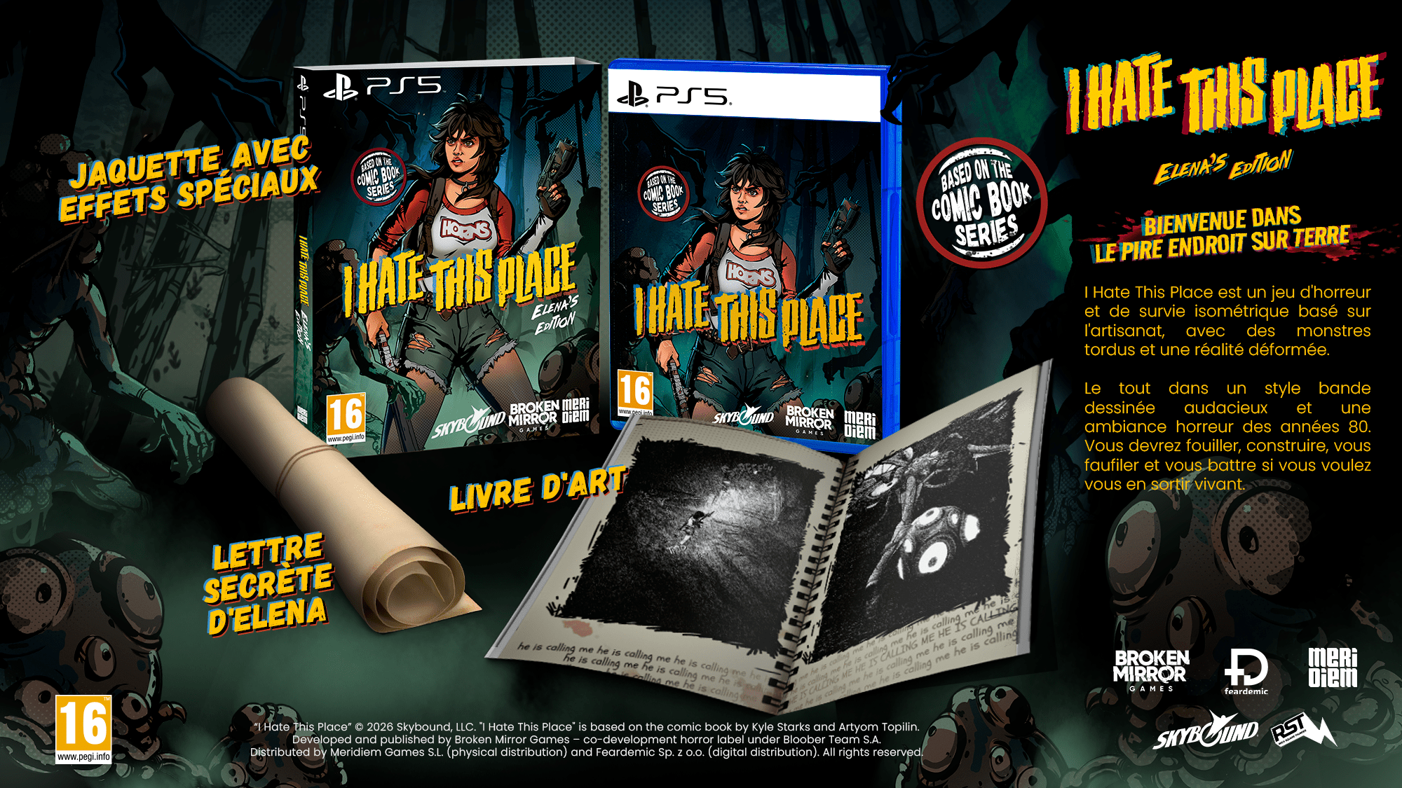 I Hate This Place Elena's Edition PS5 - Jeux Vidéo Physique - Meridiem - Shop Just for Games