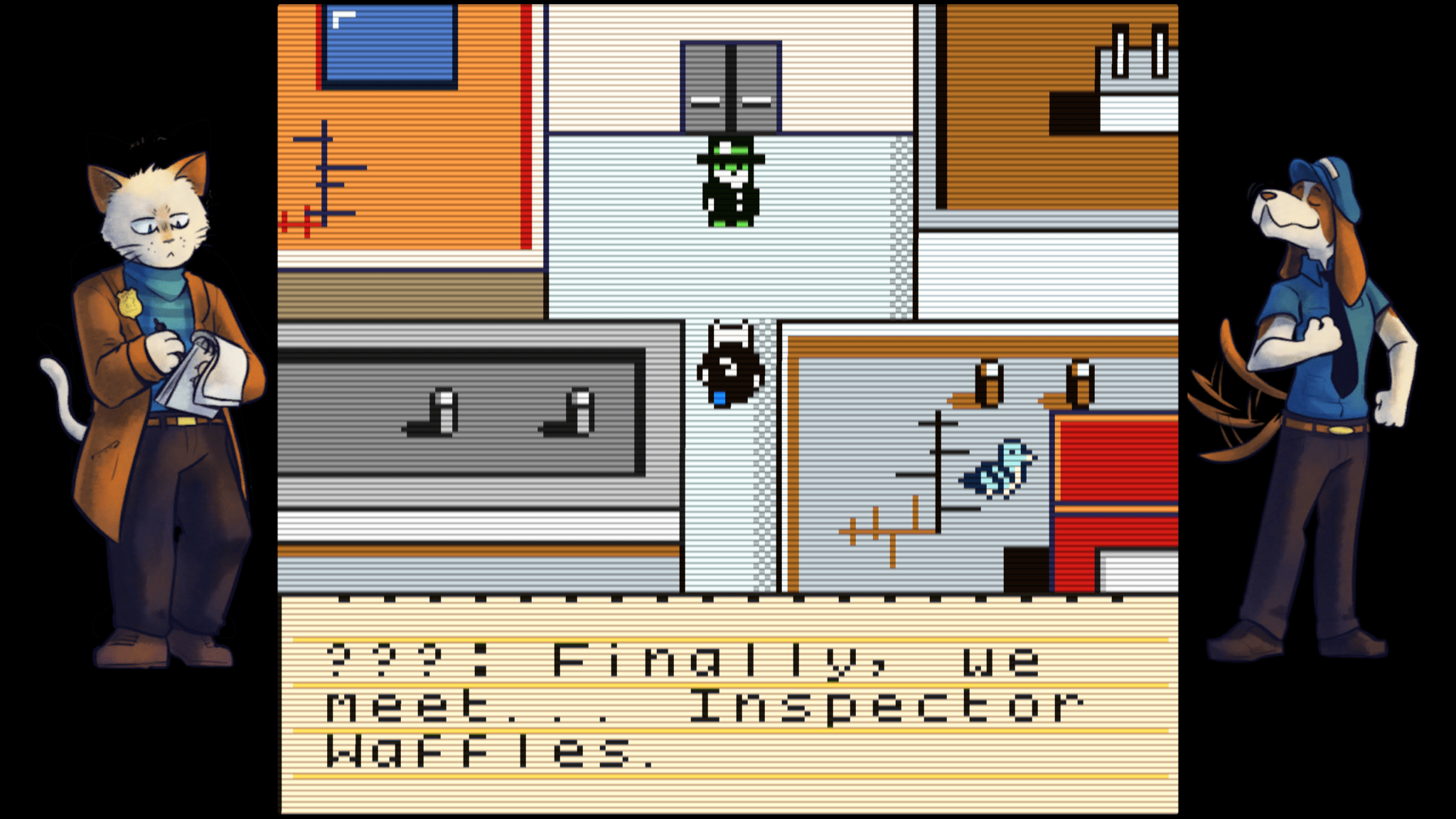 Inspector Waffles Early Days PS5 - Jeux Vidéo Physique - Red Art Games - Shop Just for Games
