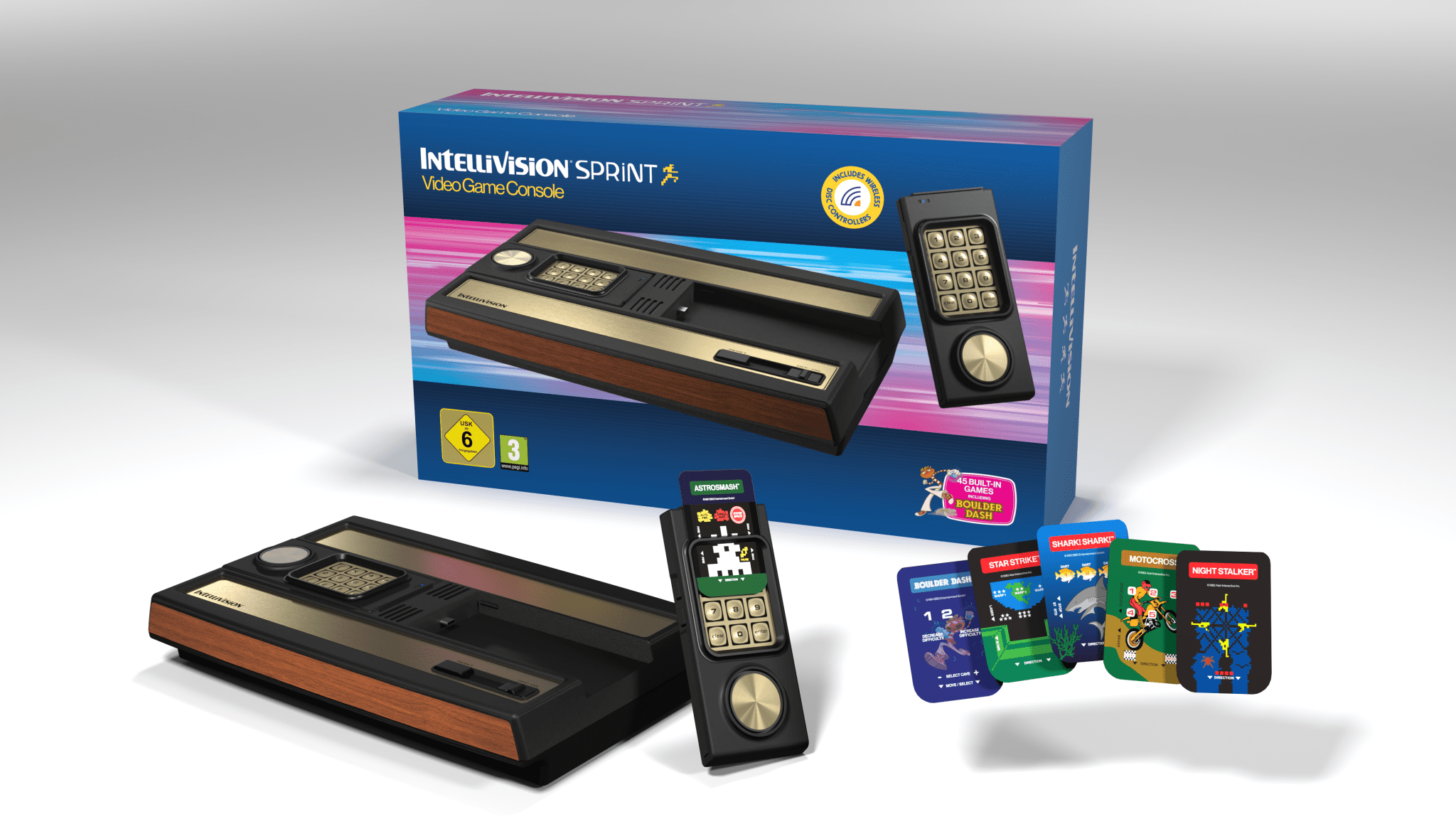 Intellivision Sprint Console Rétro - Console - Atari - Shop Just for Games