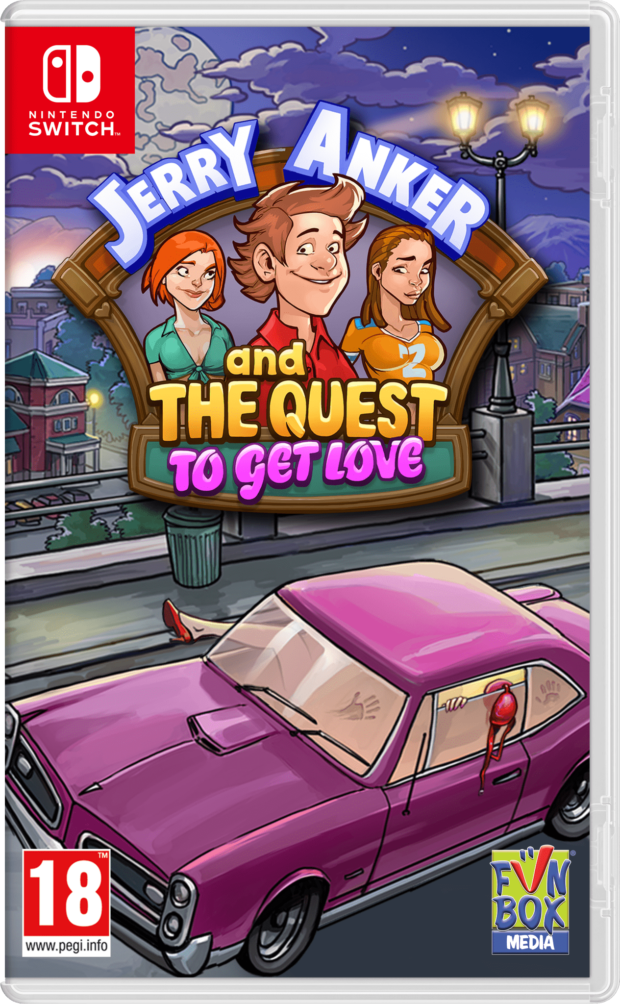 Jerry Anker and the Quest to get Love Nintendo Switch - Jeux Vidéo Physique - Funbox - Shop Just for Games