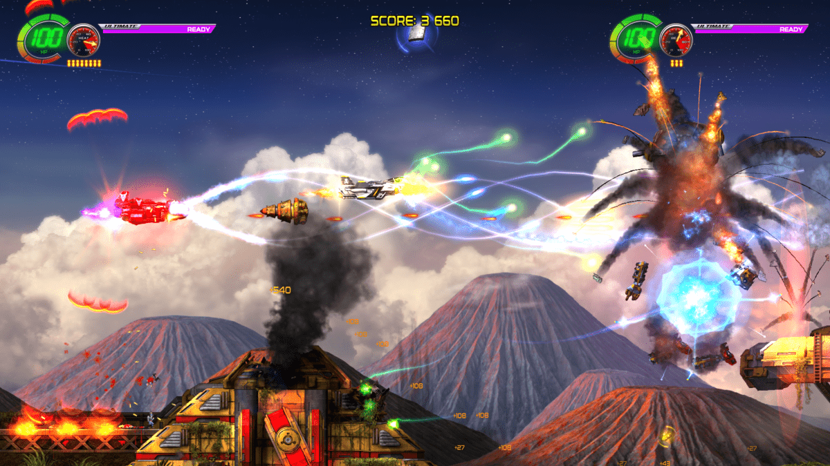 Jets'N'Guns 2 PS4 - Jeux Vidéo Physique - Red Art Games - Shop Just for Games