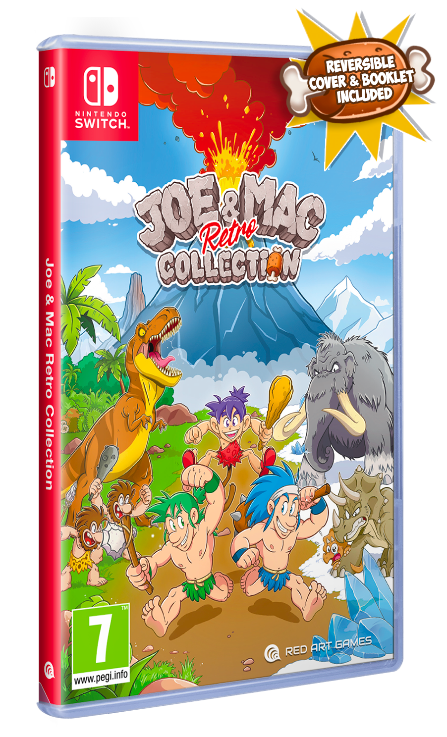 Joe & Mac Retro Collection Nintendo Switch - Jeux Vidéo Physique - Red Art Games - Shop Just for Games