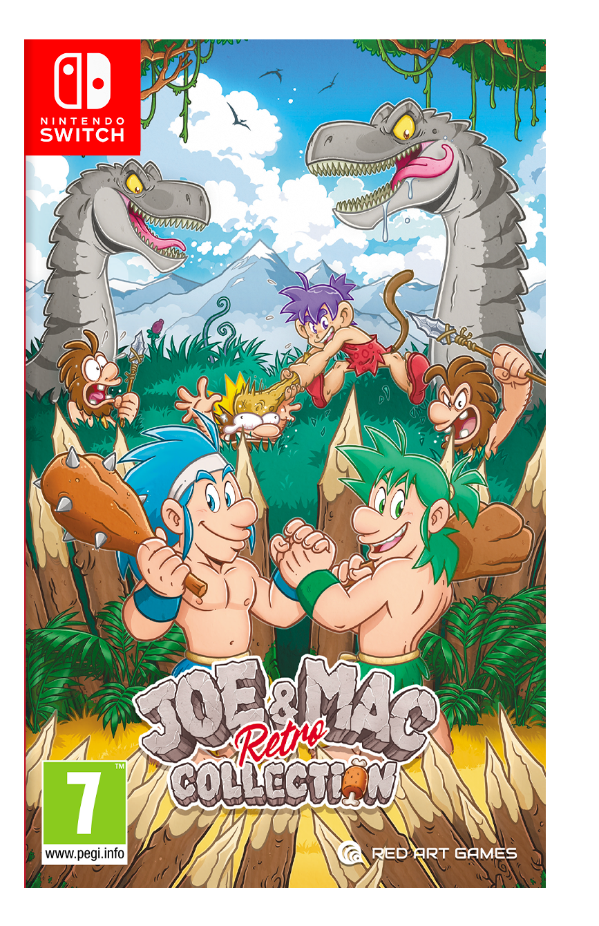 Joe & Mac Retro Collection Nintendo Switch - Jeux Vidéo Physique - Red Art Games - Shop Just for Games