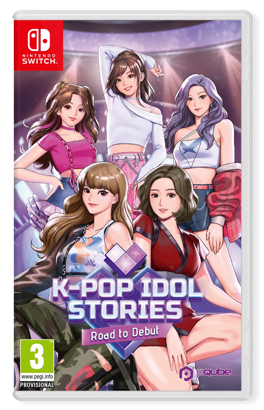 K - pop Idol Stories Road to Debut Nintendo Switch - Jeux Vidéo Physique - PQUBE - Shop Just for Games