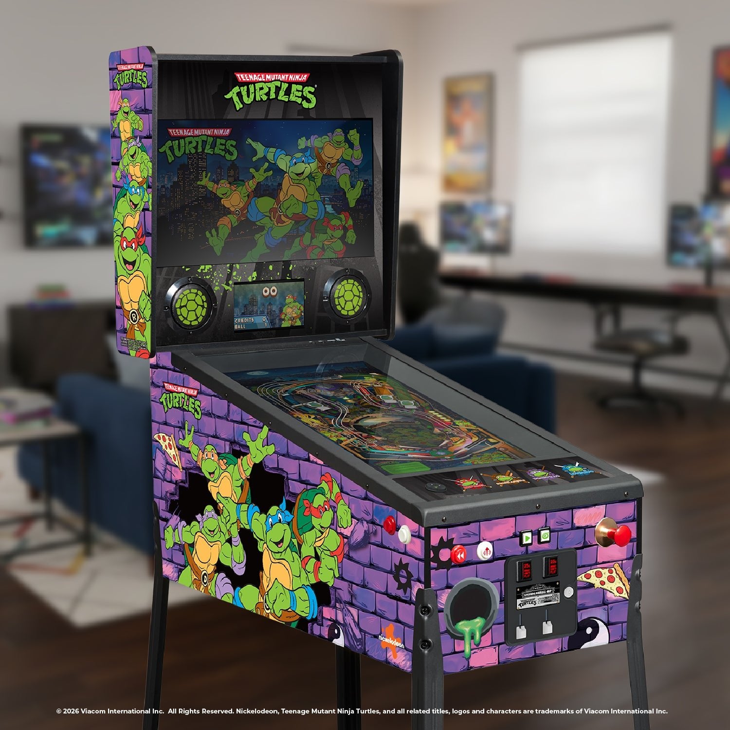 Legends Pinball HDP AtGames Flipper TMNT + Surround Sound Feedback – SSF™ - Flipper Electronique - AtGames - Shop Just for Games