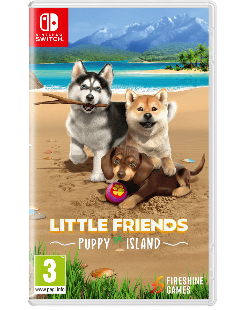 Little Friends Puppy Island Nintendo SWITCH - Jeux Vidéo Physique - Fireshine - Shop Just for Games